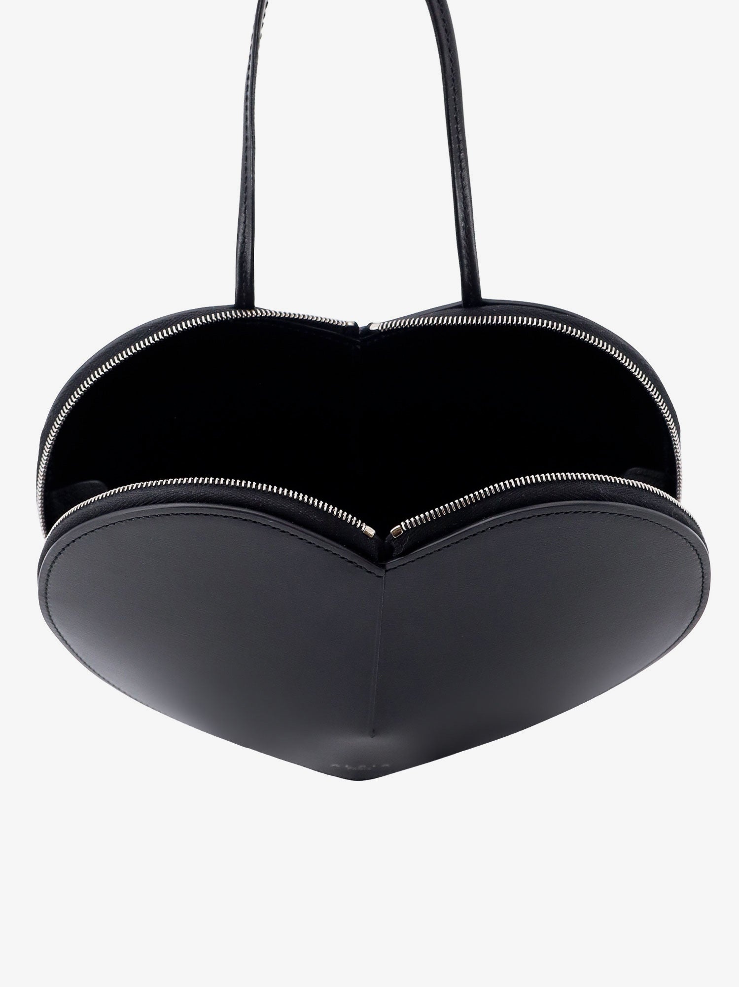 Le coeur leather shoulder bag with logo print - 5
