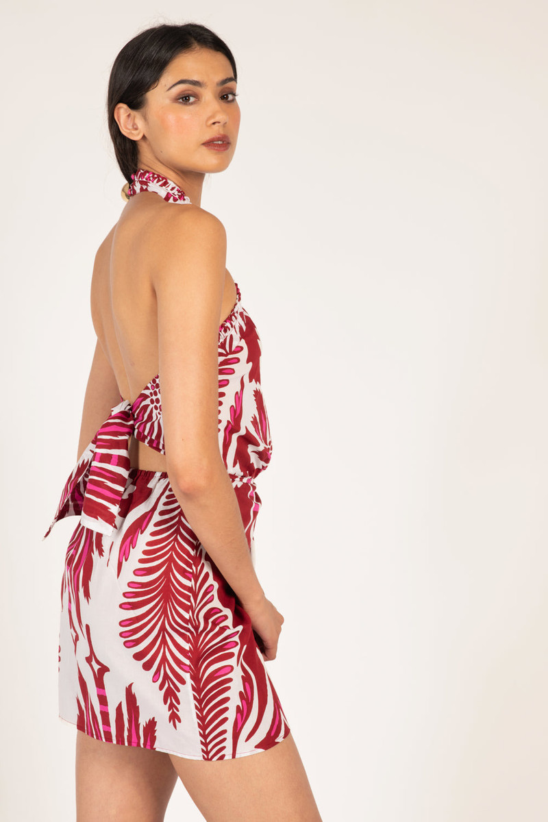 Mini Dress Manon - Bordo Cartagena 5
