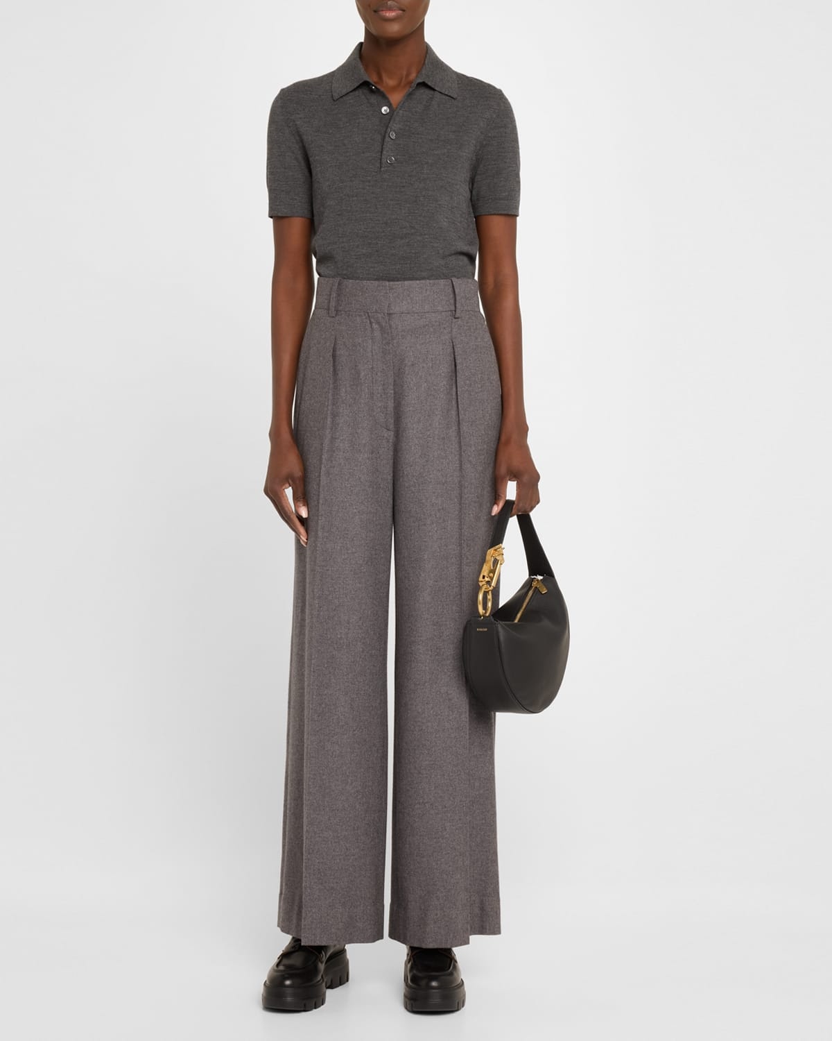 Burberry Knight Arc Bag | neimanmarcus | REVERSIBLE