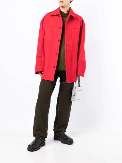 JACQUEMUS oversized straight-fit jacket outlook