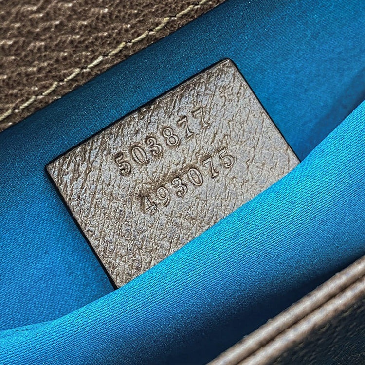 (WMNS) Gucci Ophidia Retro Shoulder Messenger Bag 'Brown' 503877-K05NG-8745 - 9