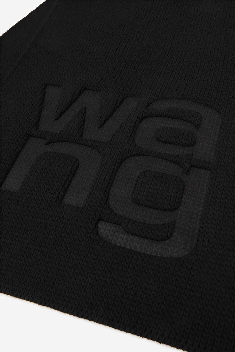 Logo scarf in compact deboss 4