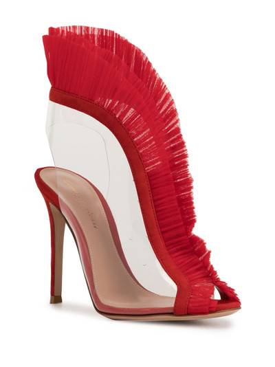 Gianvito Rossi pleat detail boots outlook