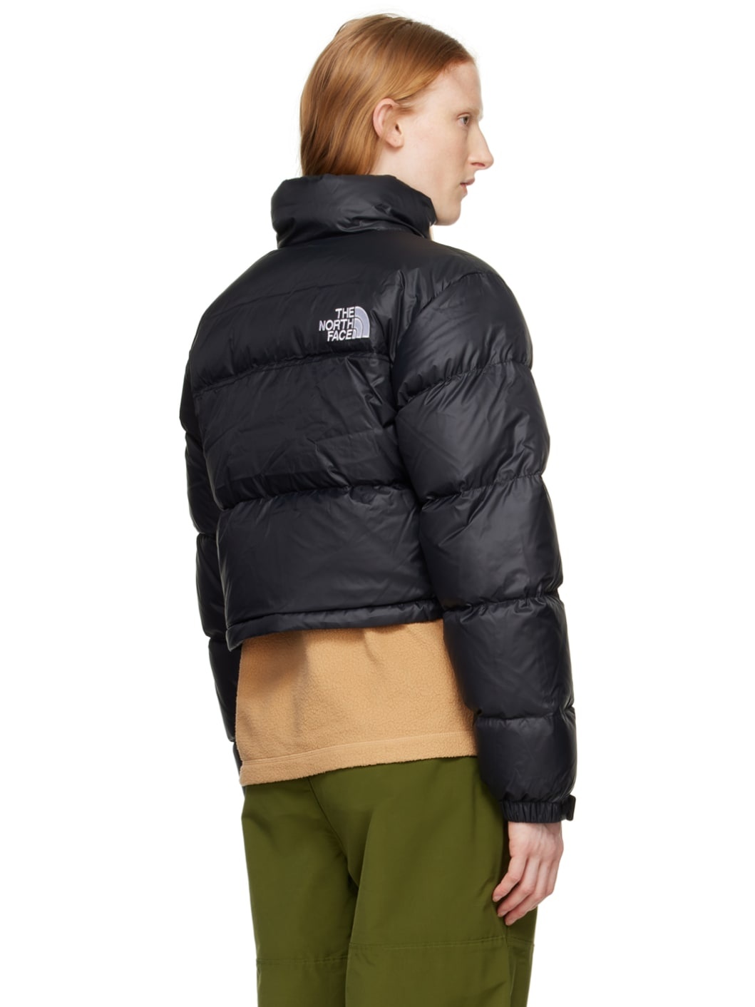 Black Nuptse Short Down Jacket - 3