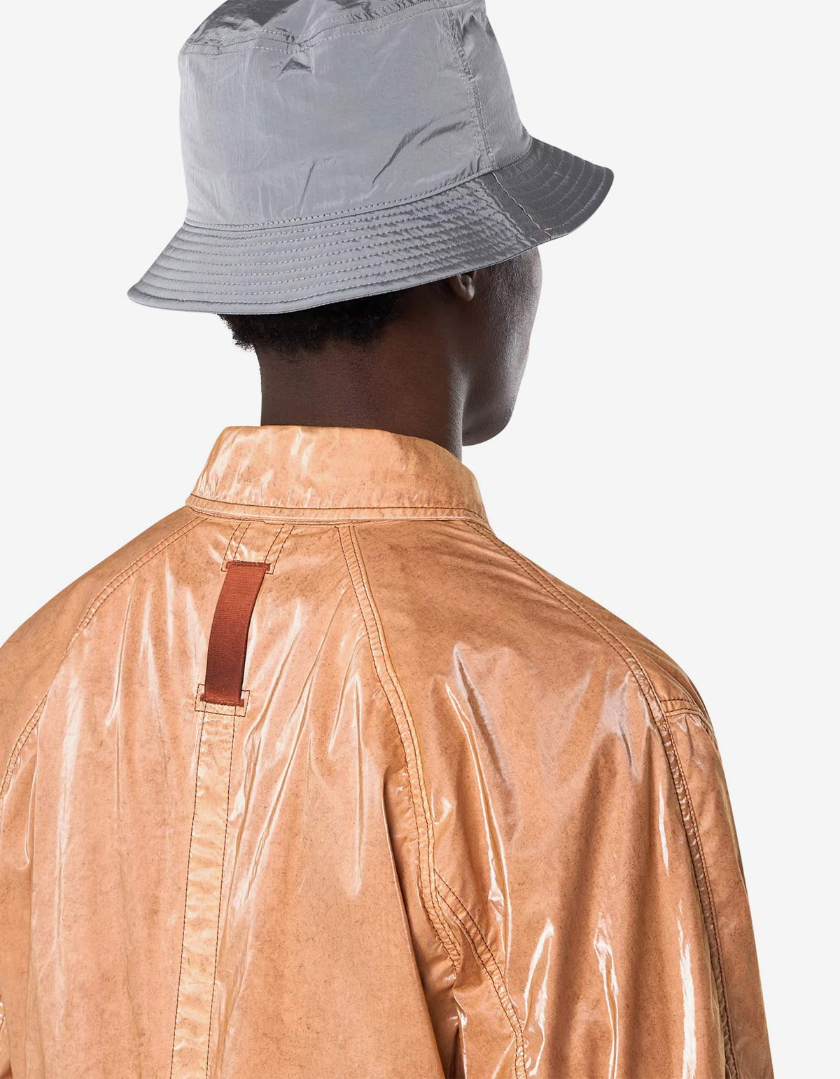 Stone Island Mussola Prismatica ‘Pietra’ Brown Coach Jacket - 5