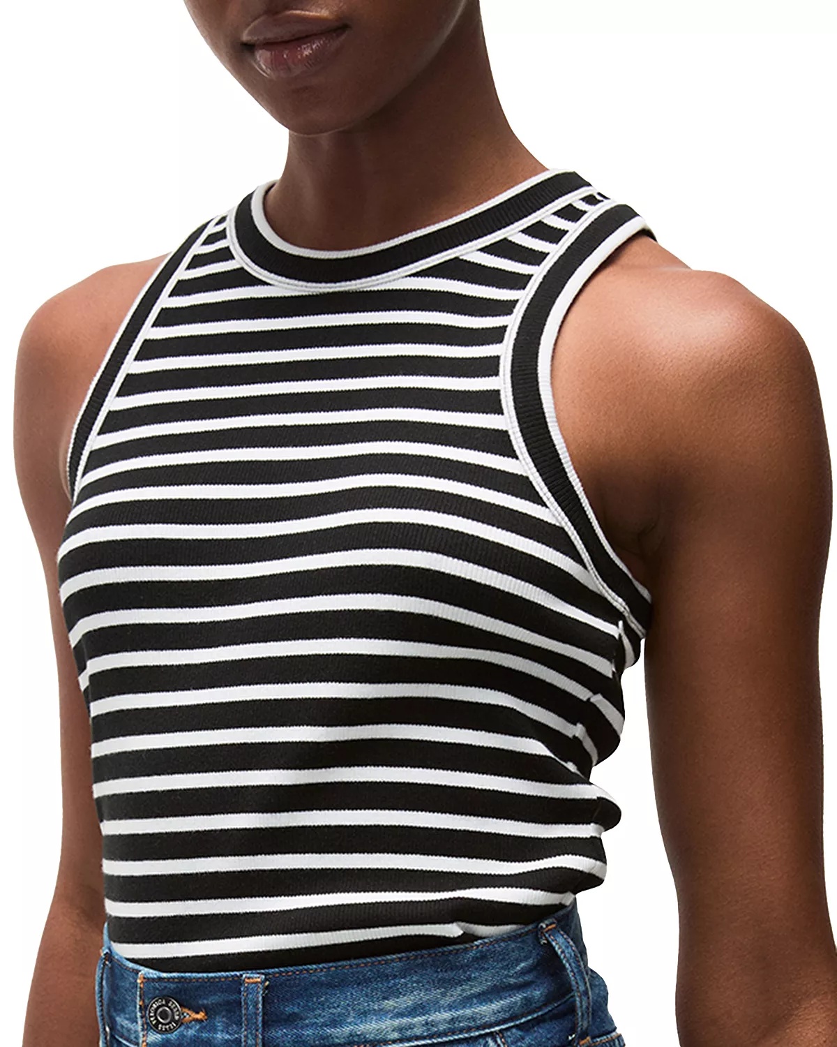 Cropped Jordyn Tank Top - 2