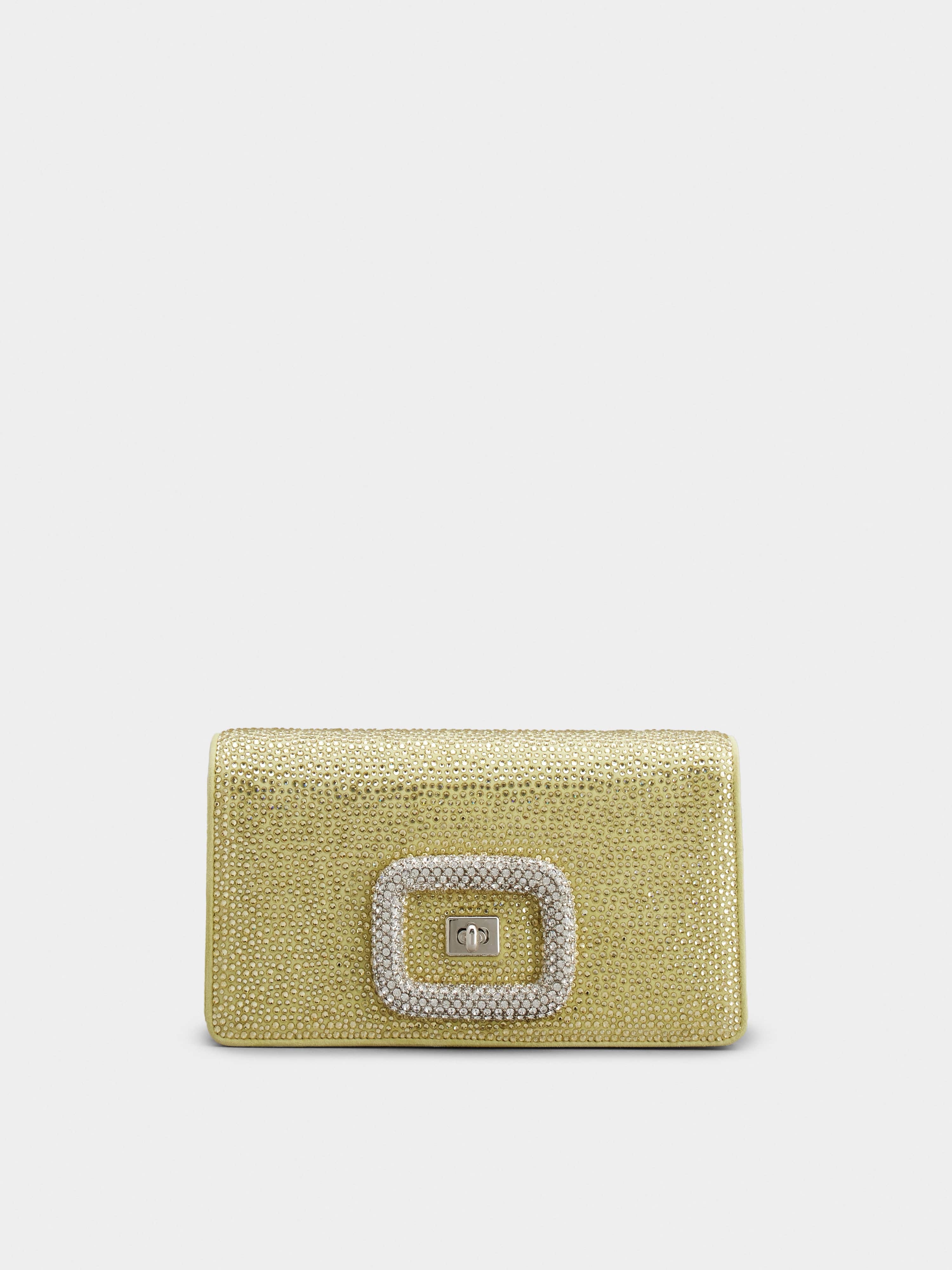 Viv' Choc Bling Bling Mini Bag in Suede - 1