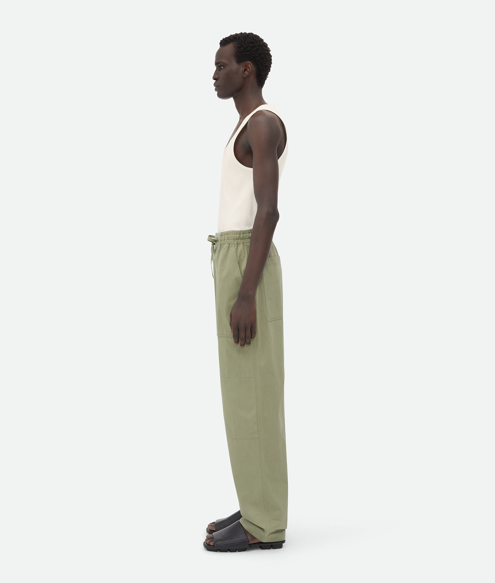 Light Cotton Twill Trousers - 2
