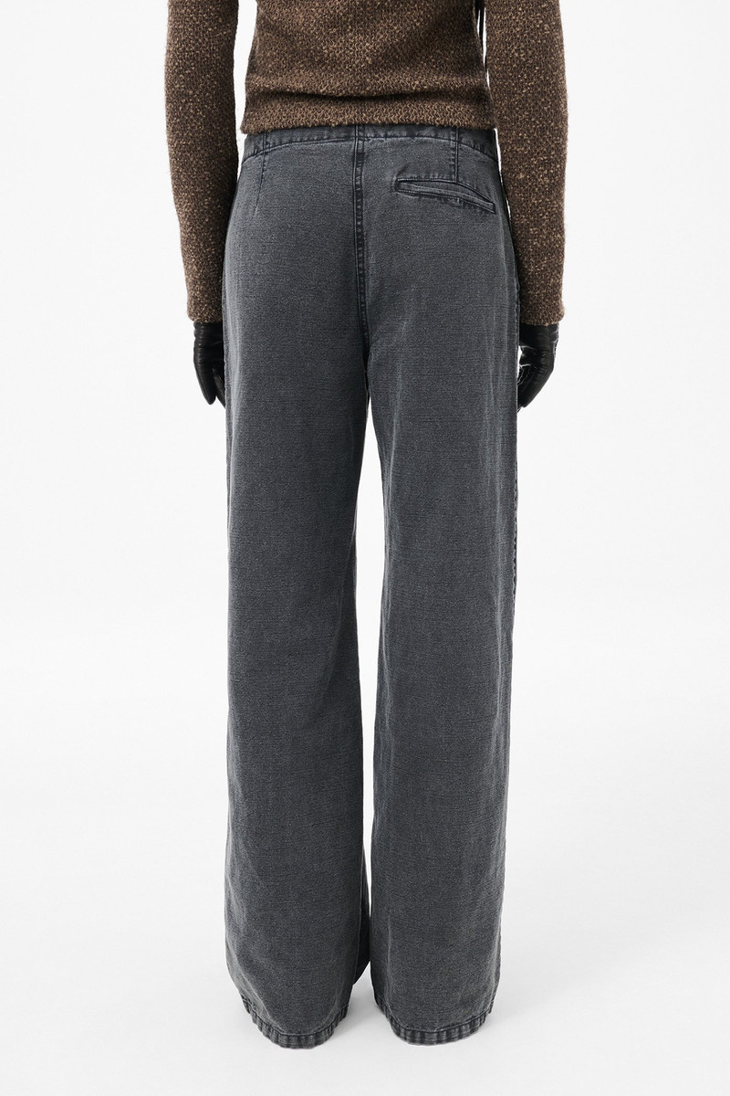 Harbour Trouser Black Enzyme Canvas 6