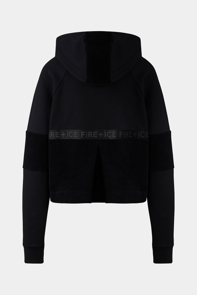 BOGNER Jaden Sweatshirt jacket in Black outlook