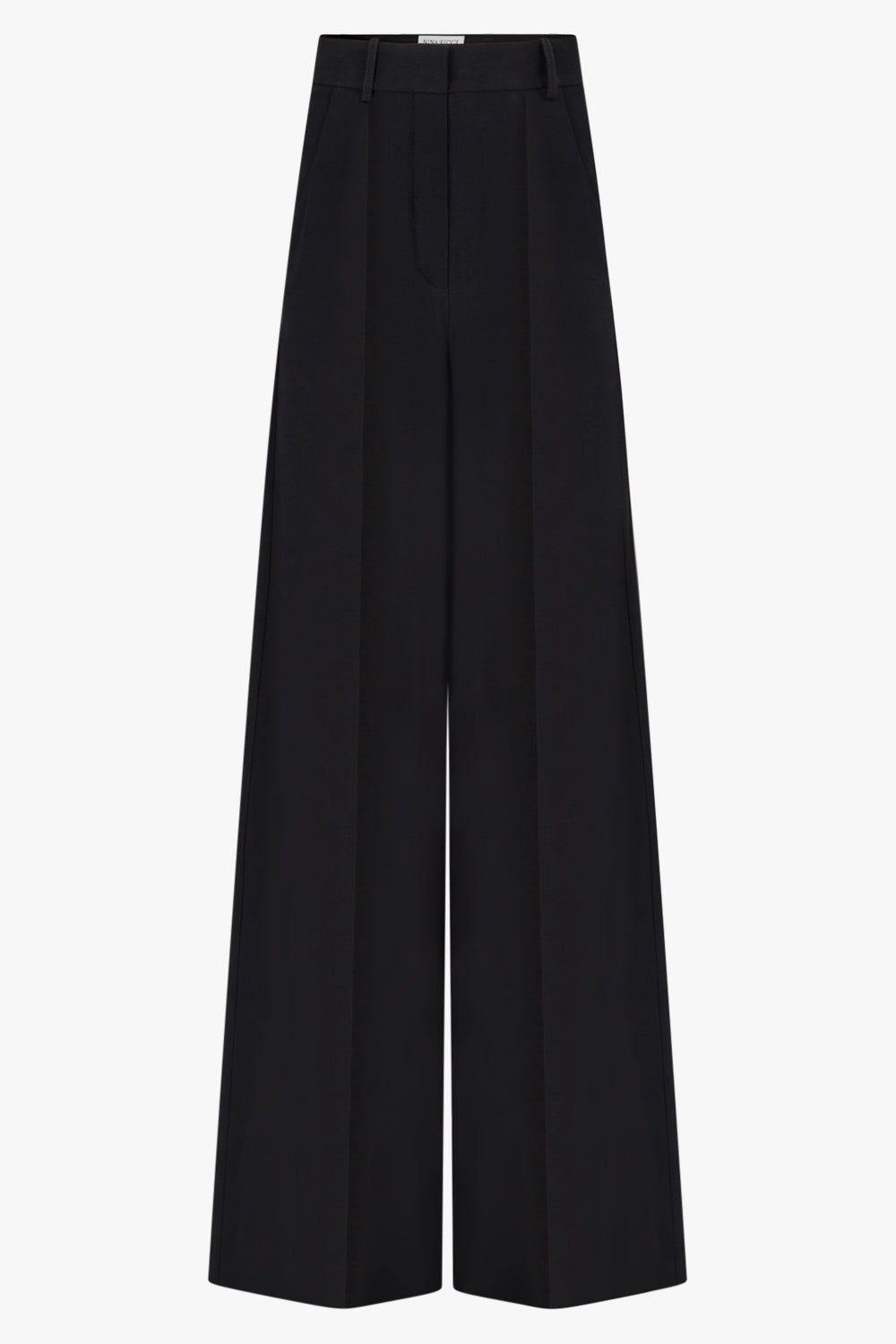 CADY PALAZZO PANTS | BLACK - 1