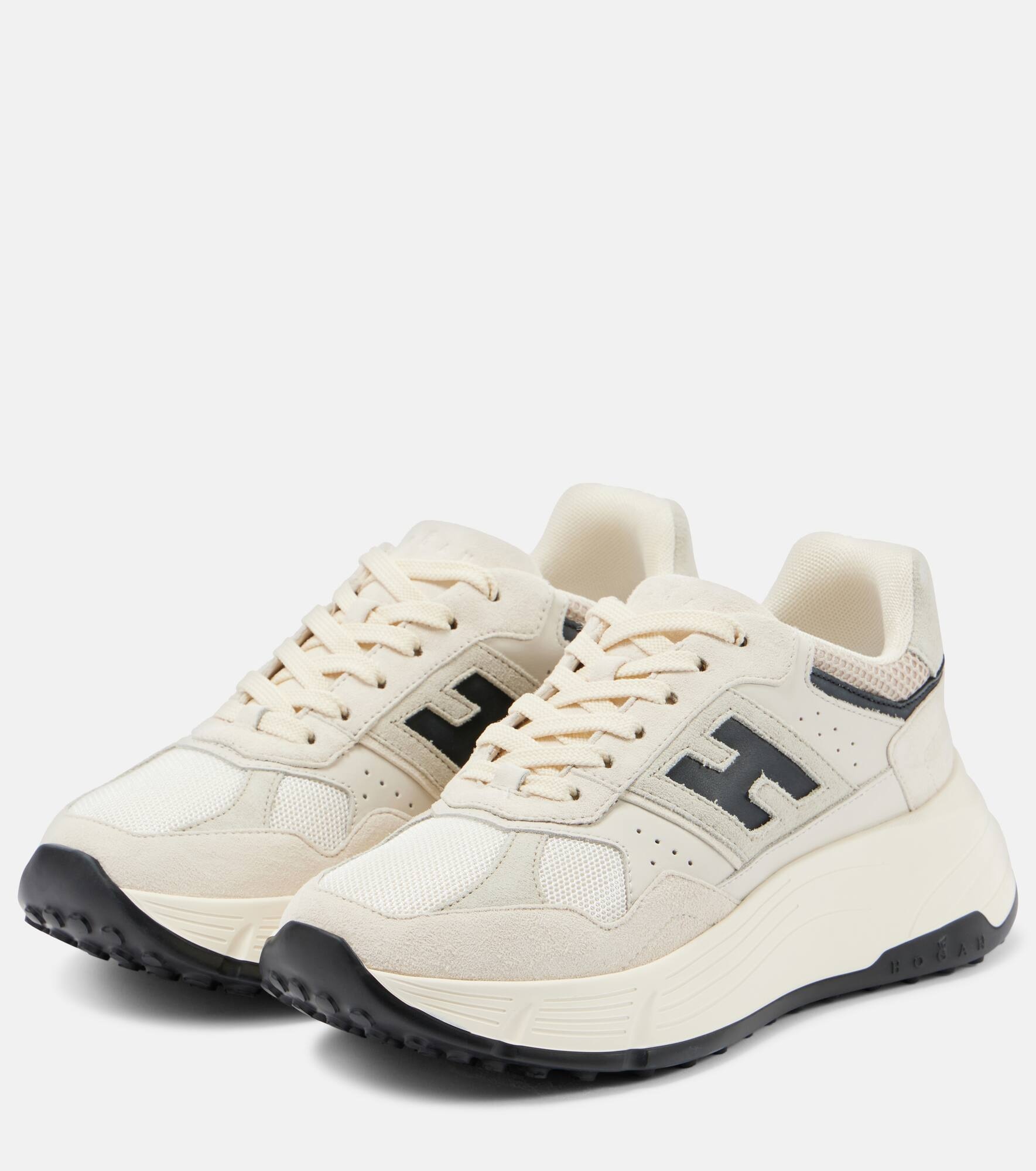 H669 suede sneakers - 4
