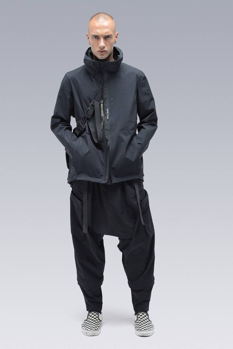 Acronym J47-GT 3L Gore-Tex® Pro Interops Jacket Black | REVERSIBLE