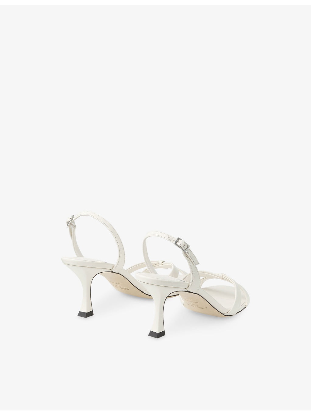 Elsy 70 Leather Heeled Sandals - 4