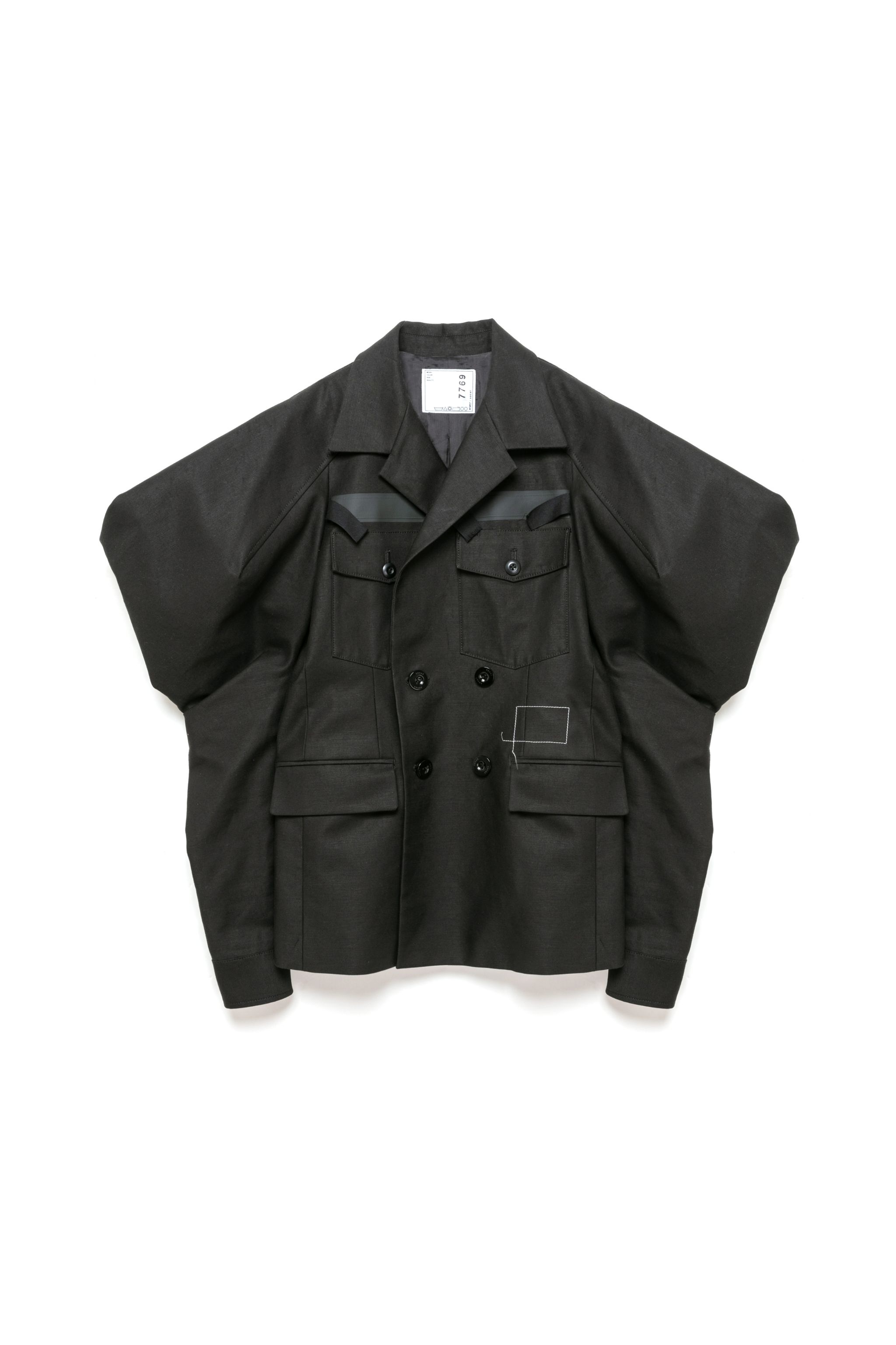 sacai WTAPS Cotton Back Satin Jacket | REVERSIBLE