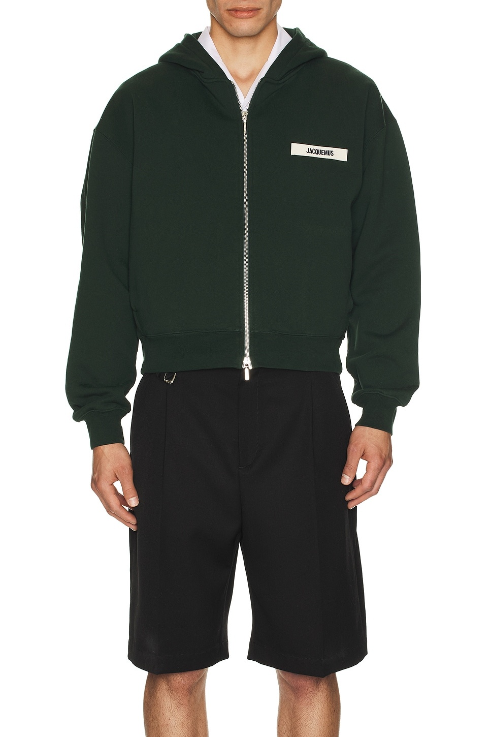 Le Hoodie Zip Gros Grain - 4