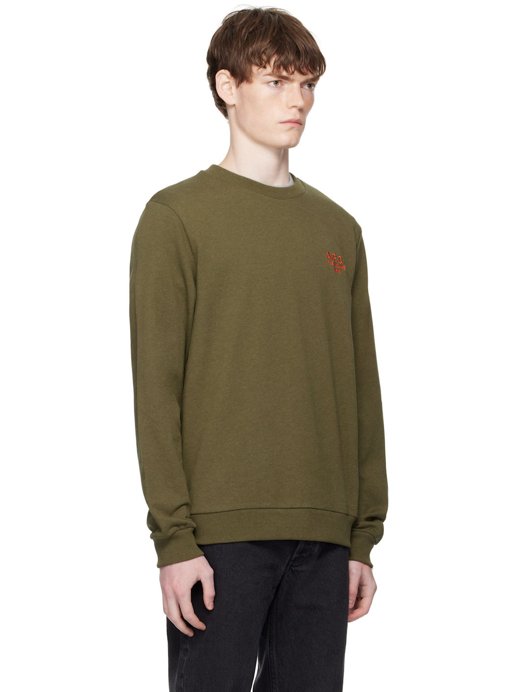 Khaki Standard Rue Madame Sweatshirt - 2