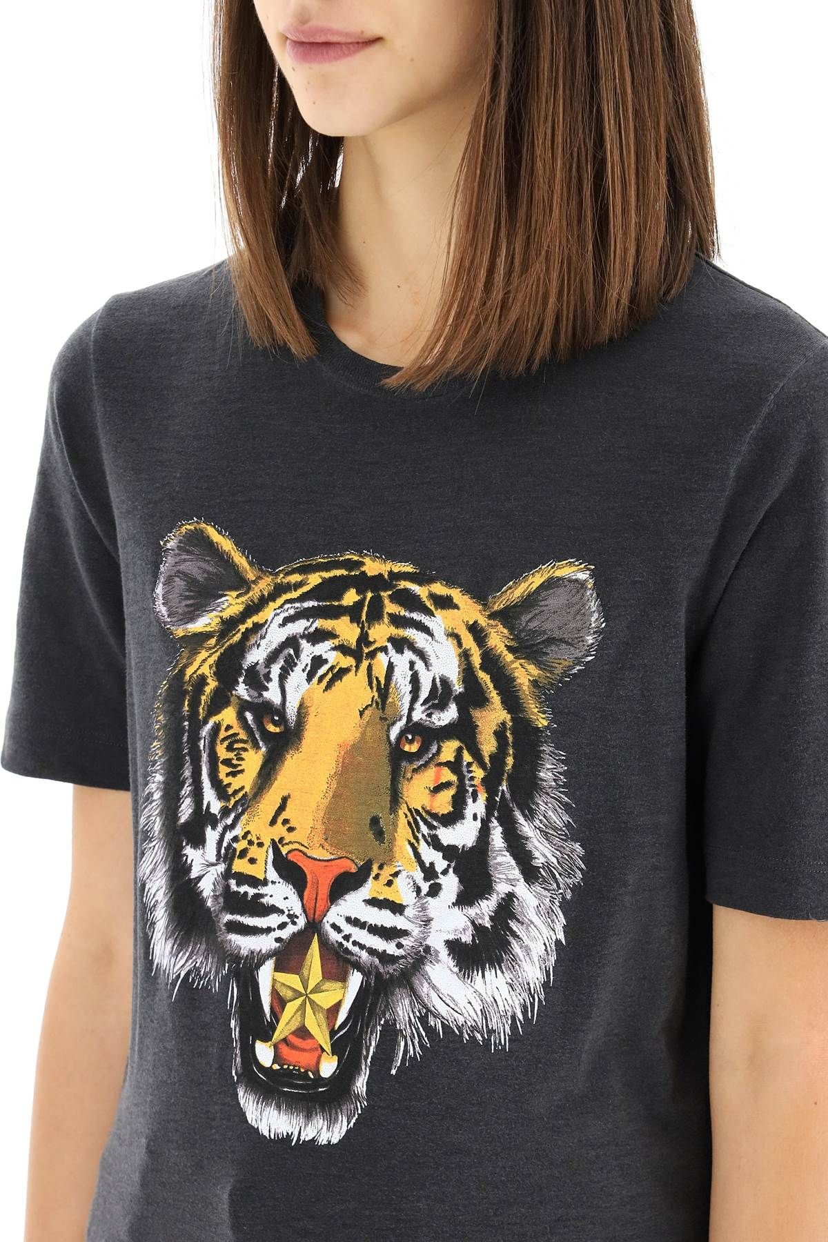 MAXI TIGER PRINT T-SHIRT - 5