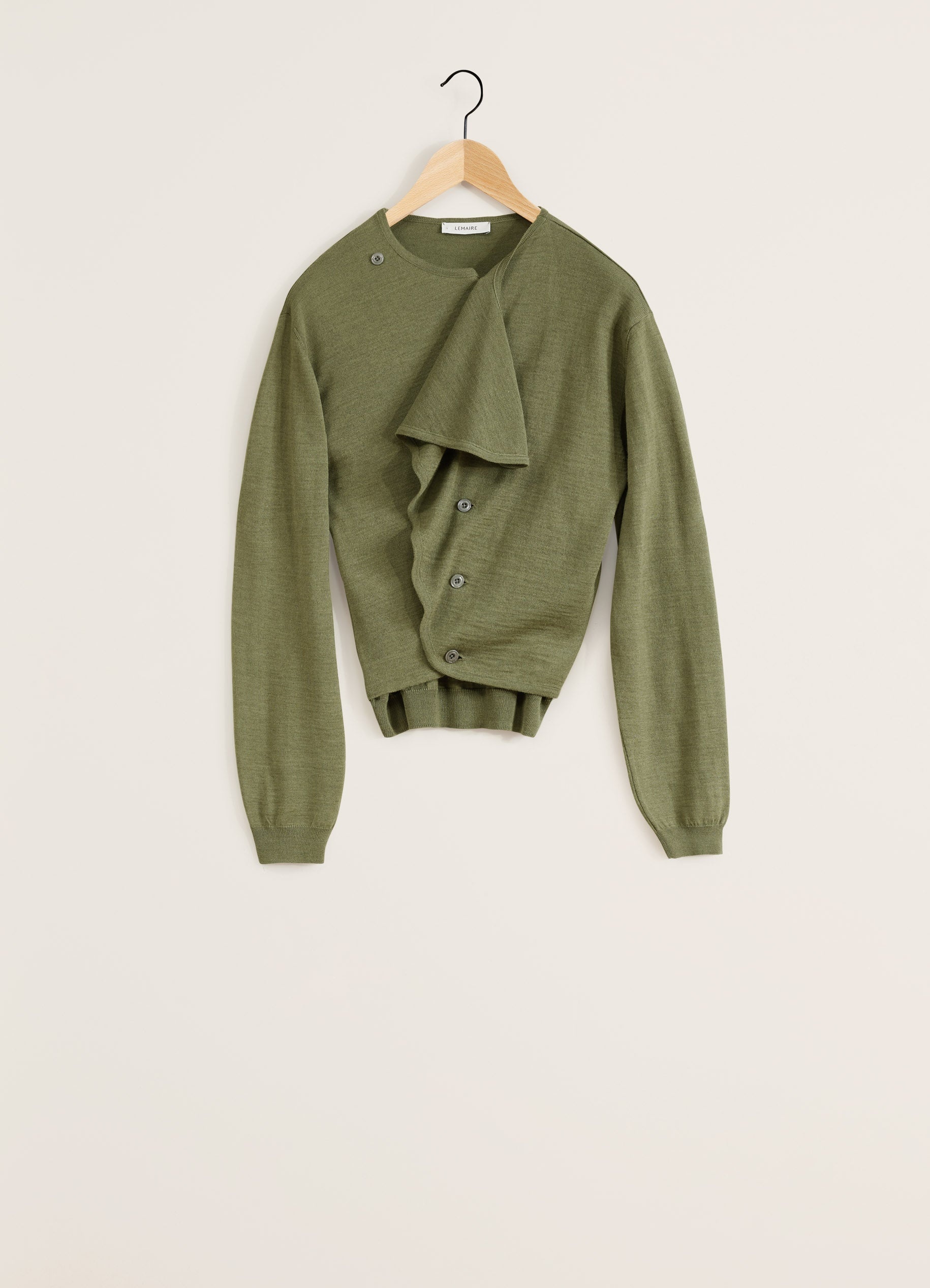 TROMPE L’OEIL CARDIGAN JUMPER - 1