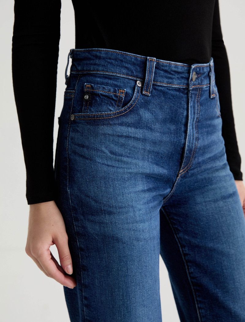 Saige Wide Leg Crop Jean 4