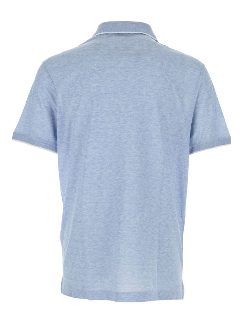 Paul & Shark logo-detail polo shirt outlook