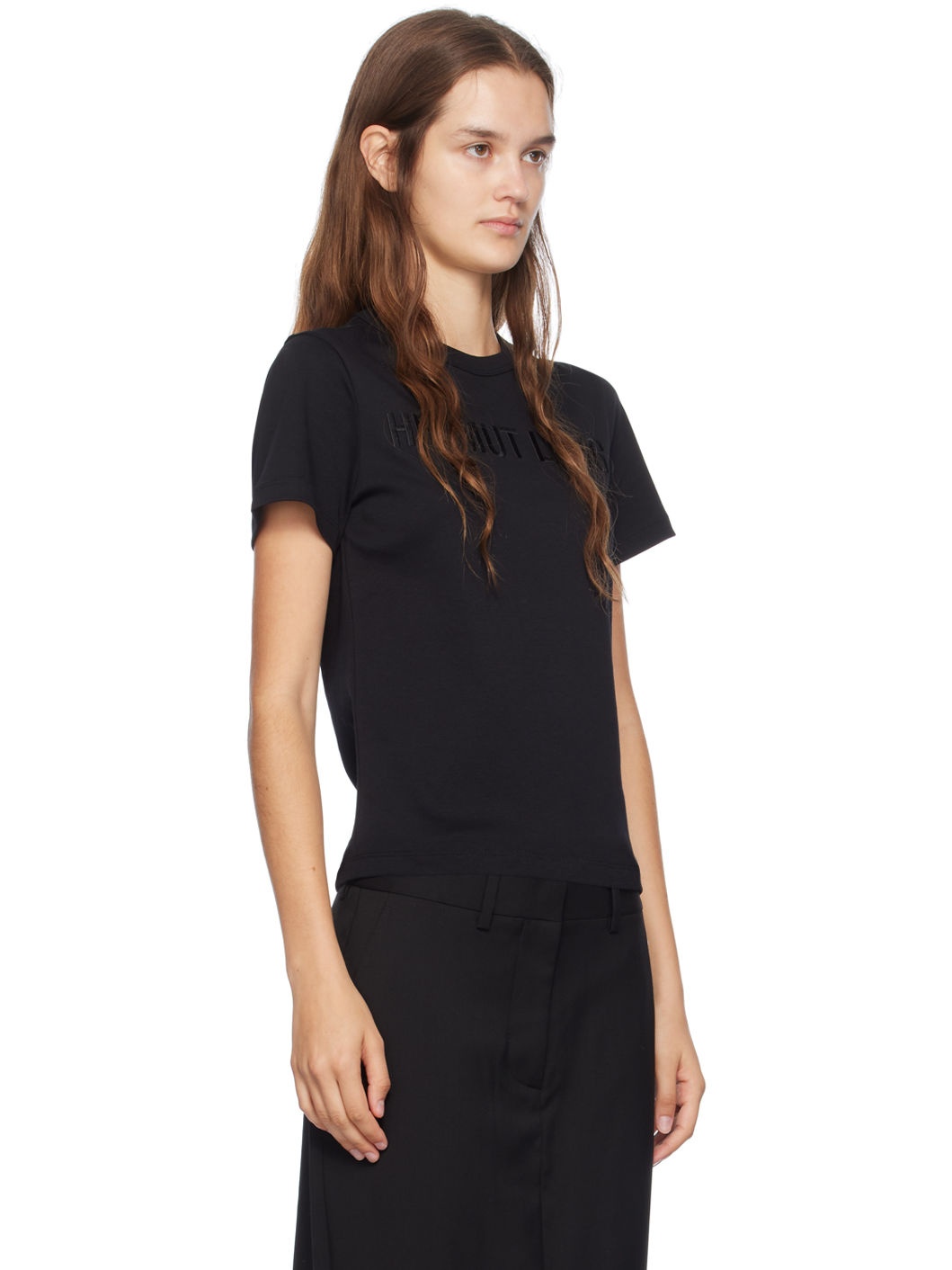 Black Slim Logo T-Shirt - 2