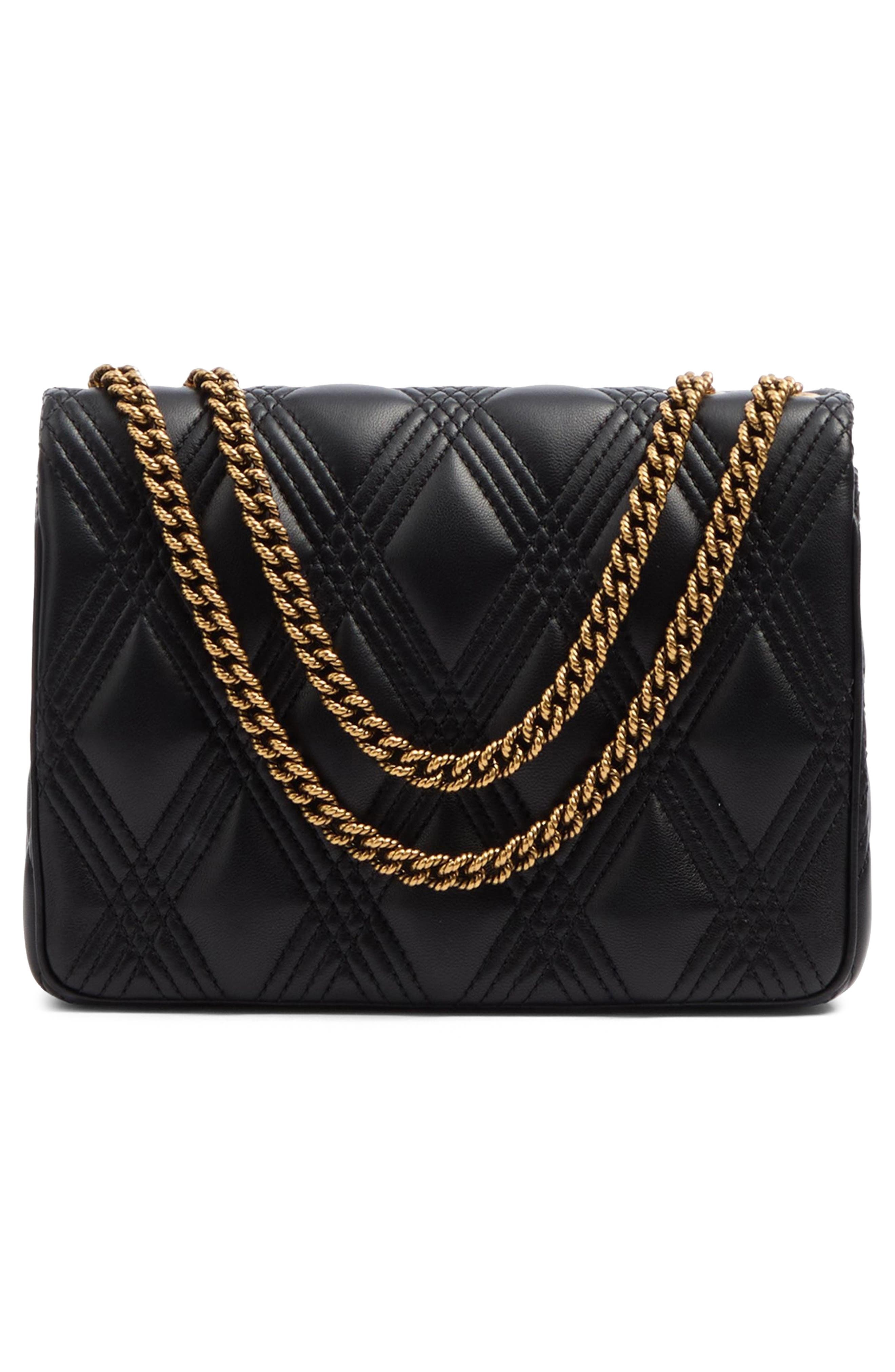 Valentino Garavani Medium Quiltie 67 Quilted Leather Shoulder Bag in Black at Nordstrom - 4
