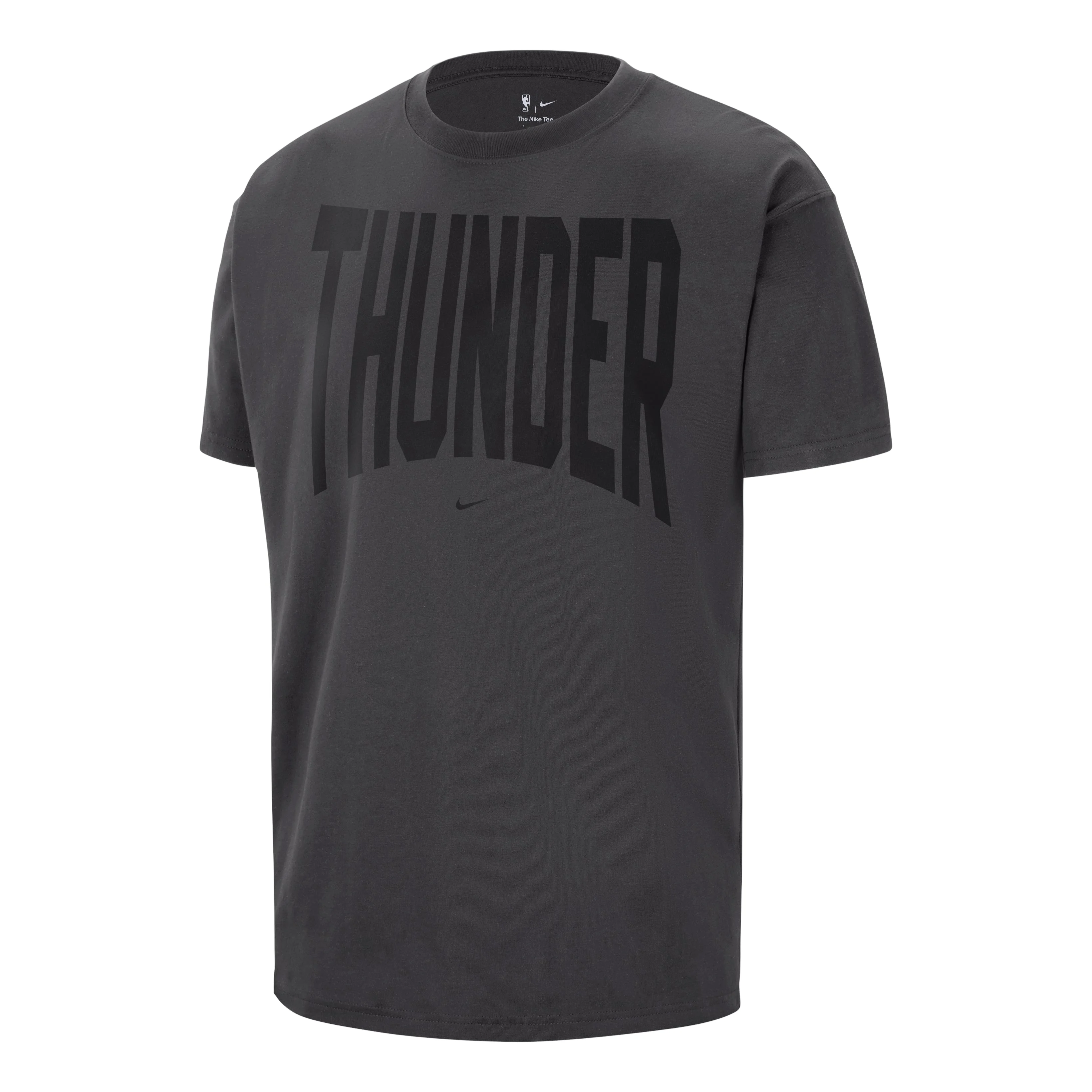Nike Oklahoma City Thunder Peak Travel T-Shirt 'Dark Charcoal' IU1346-099 - 1