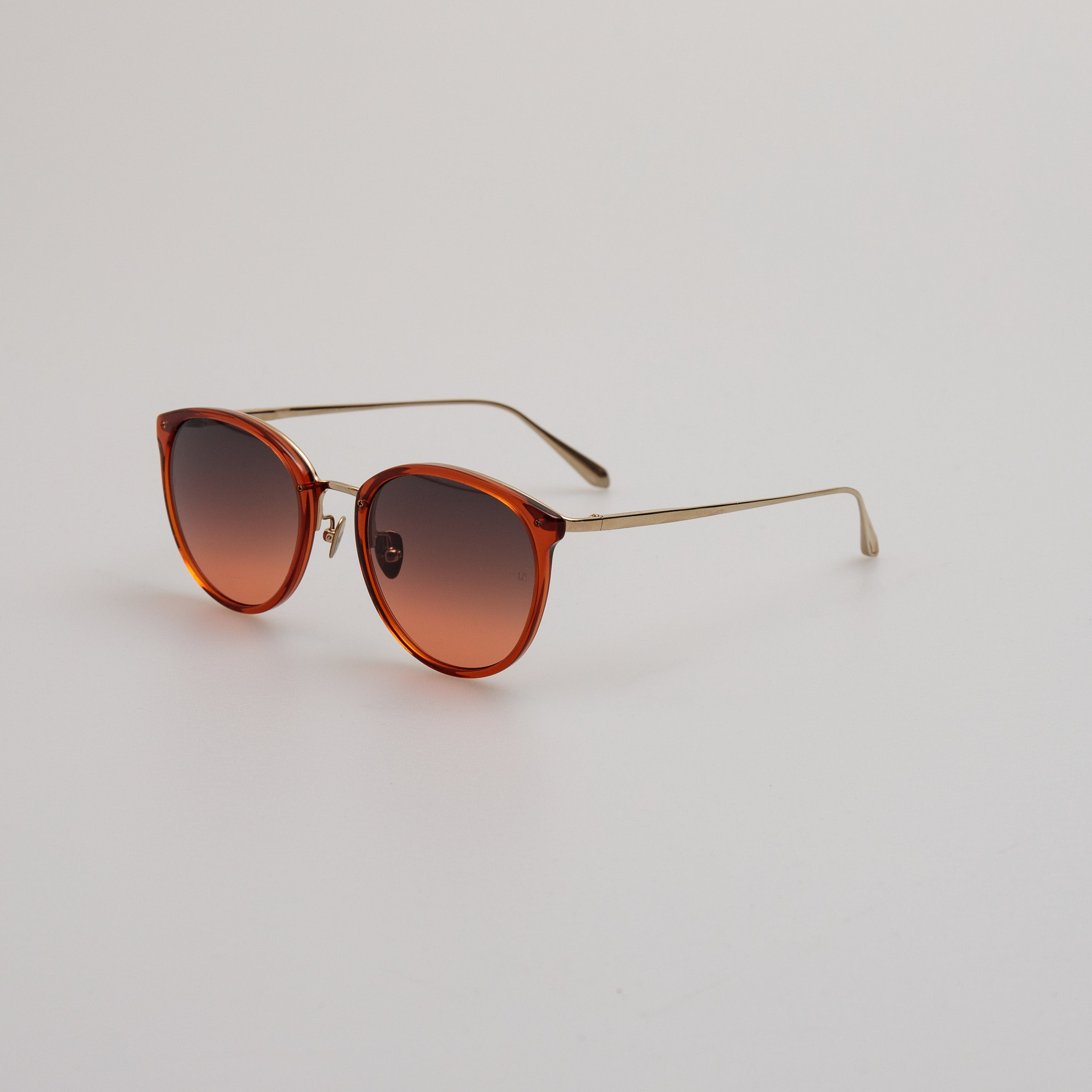 CALTHORPE OVAL SUNGLASSES IN ORANGE - 3
