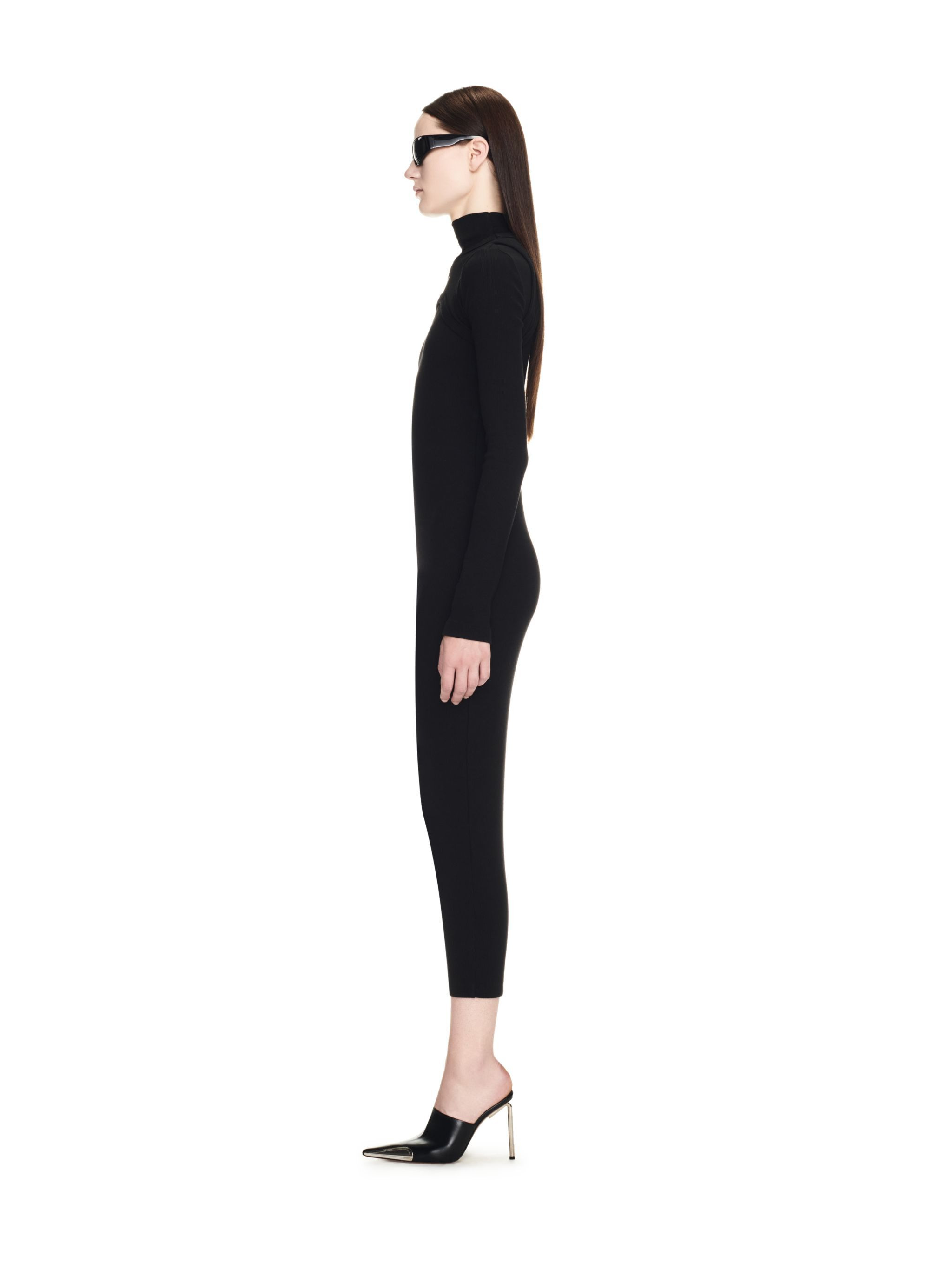 Off Stamp Rib Round Long Dres - 3