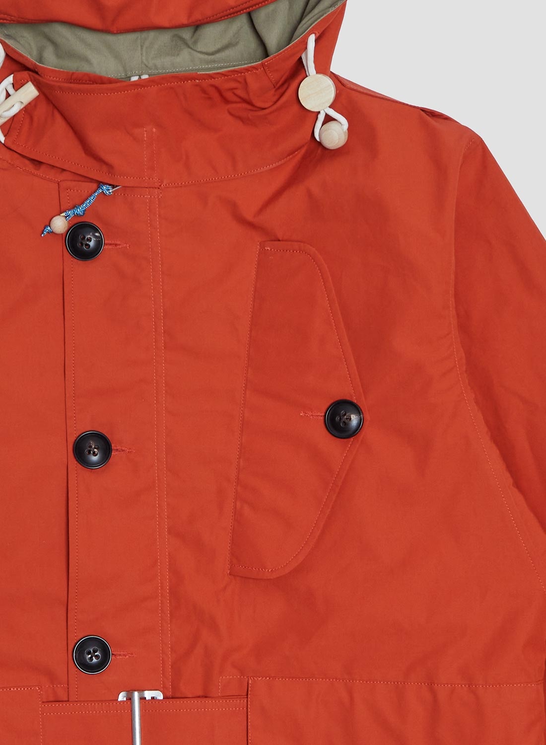 Cold Weather Parka in Orange - 8