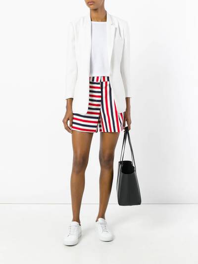 Thom Browne striped mini shorts outlook