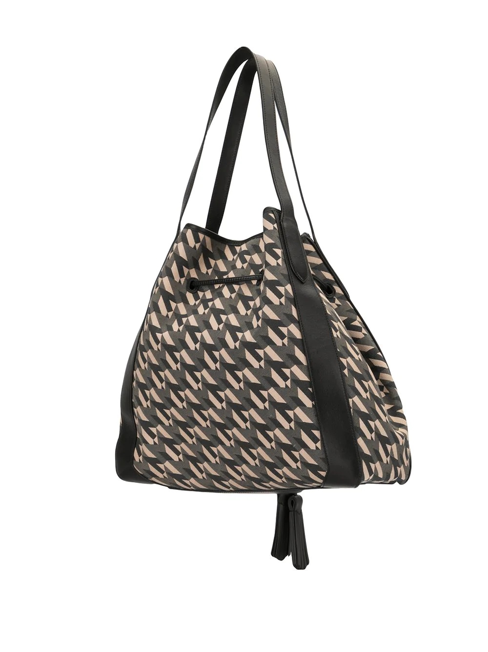 M Jacquard tote - 3