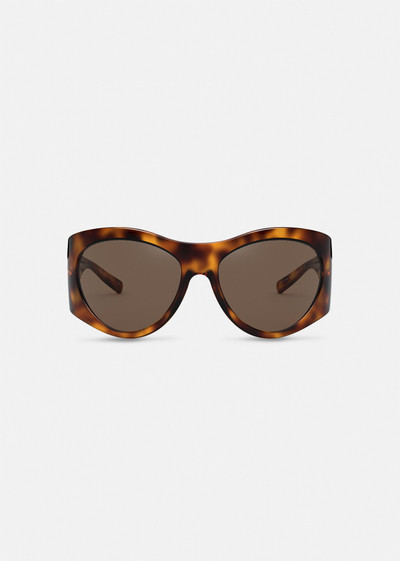 VERSACE GV Signature Round Sunglasses outlook