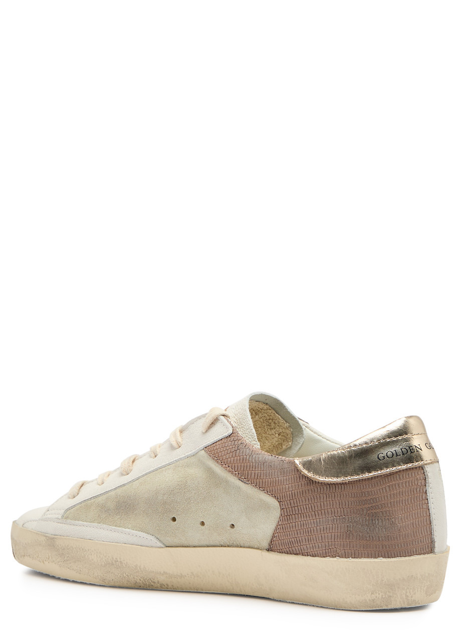 Golden Goose Super-Star Distressed Leather Sneakers - 2