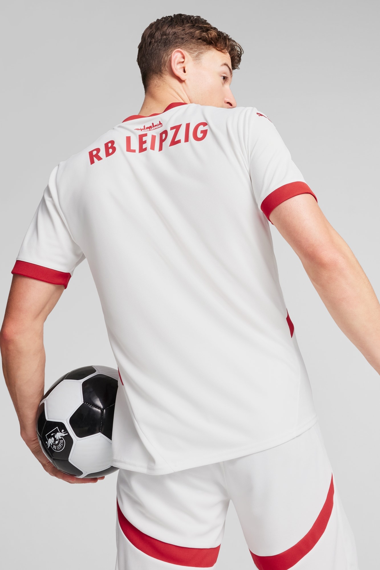 RB Leipzig 24/25 Men's Replica Home Soccer Jersey - 6