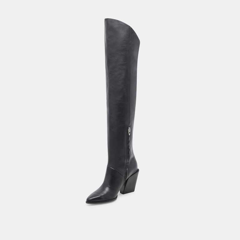 LUPIN BOOTS BLACK LEATHER 7