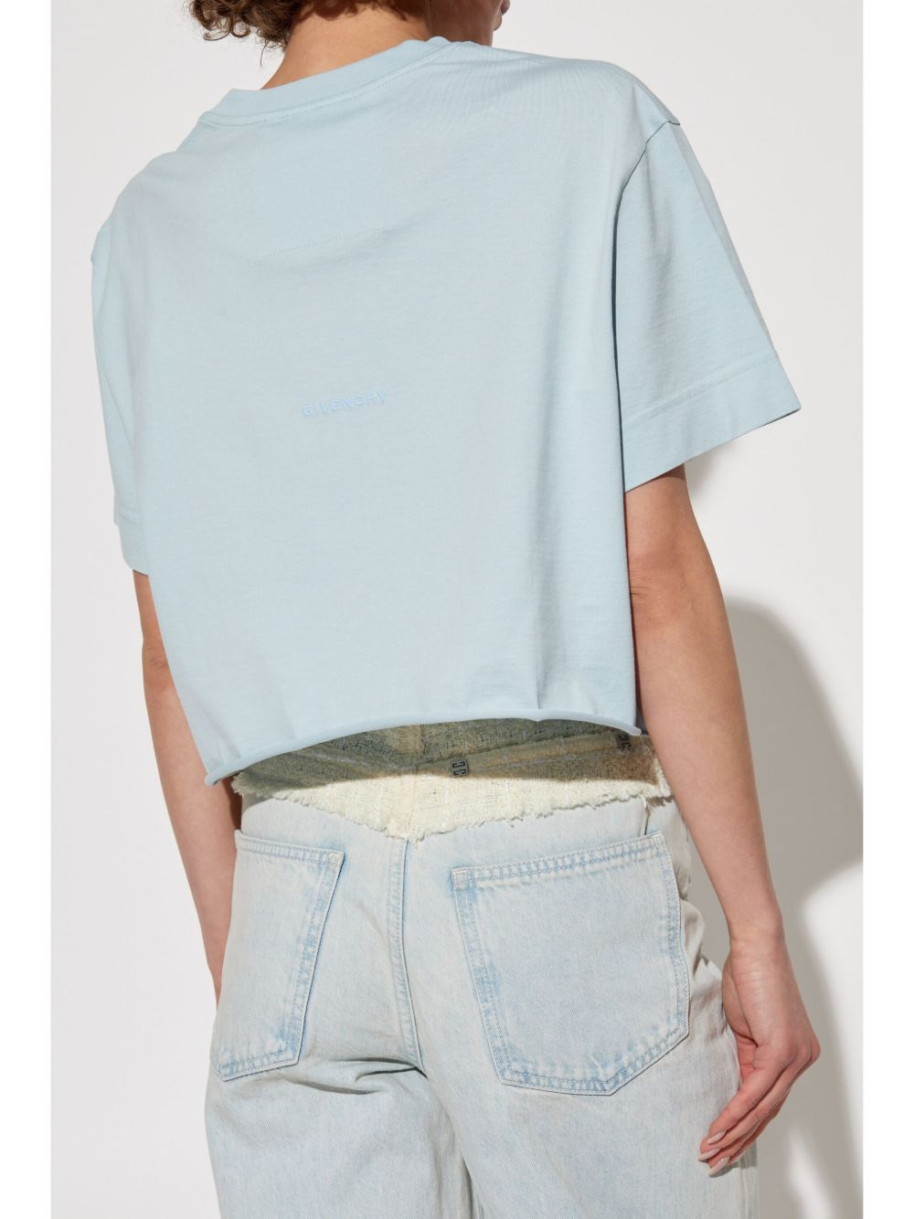 Cropped 4G Liquid t-shirt - 4