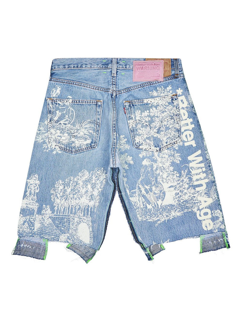 *Better With Age Teresa denim shorts outlook