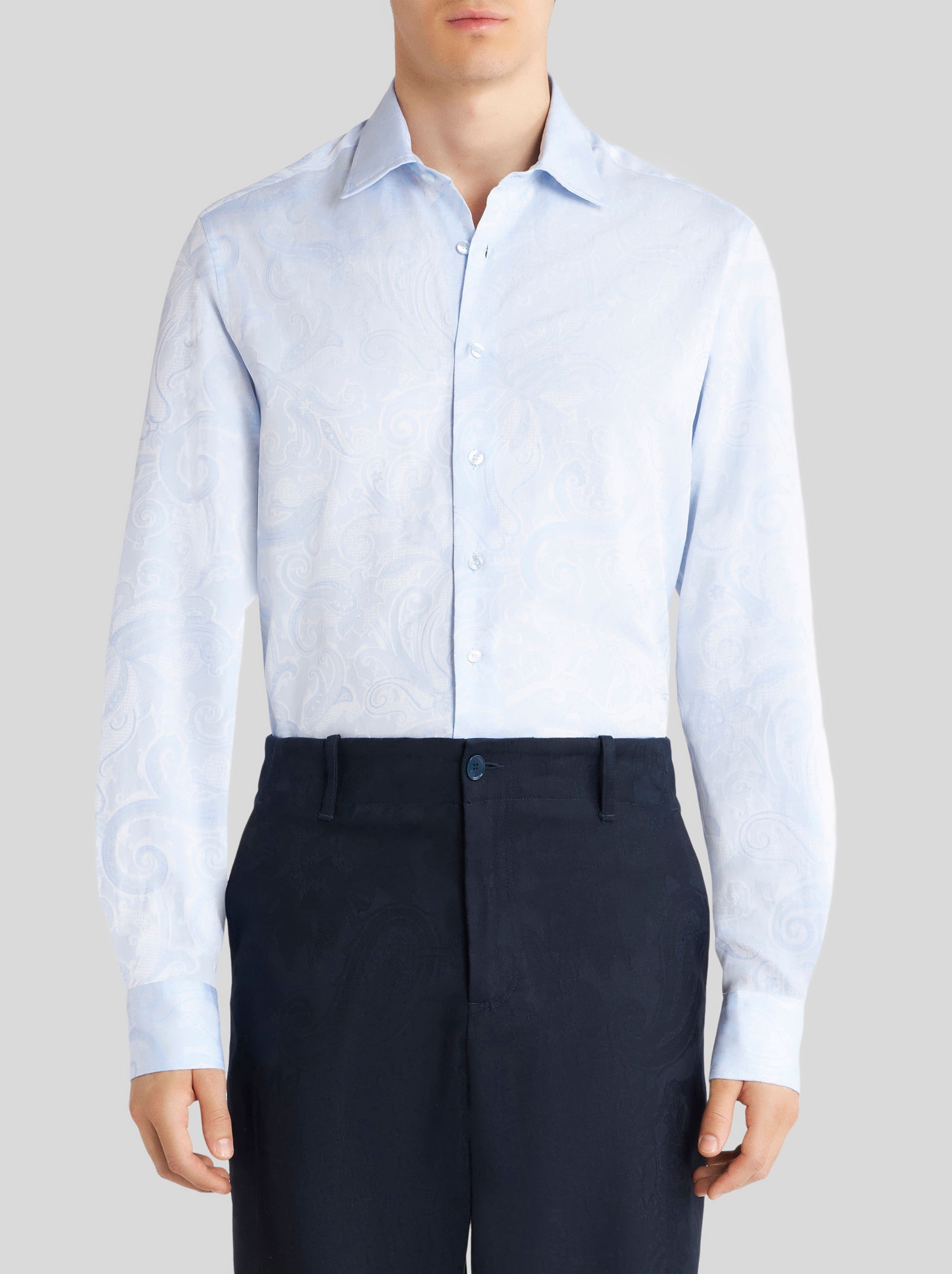 PAISLEY JACQUARD SHIRT - 2