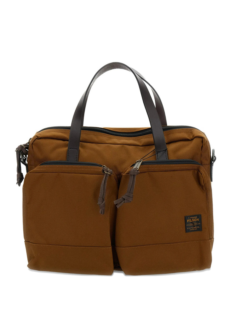Filson Flap Strap Cotton Twill Shoulder Bag 1