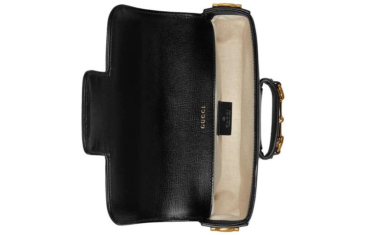 (WMNS) Gucci Horsebit 1955 Mini Bag 'Black' 658574-18YSG-1060 - 8