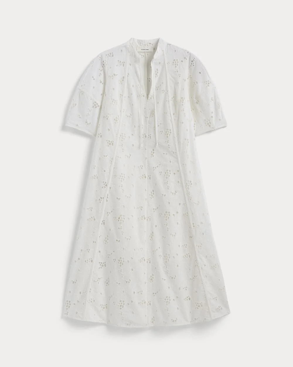 THE EYELET MIDI DRESS - 1