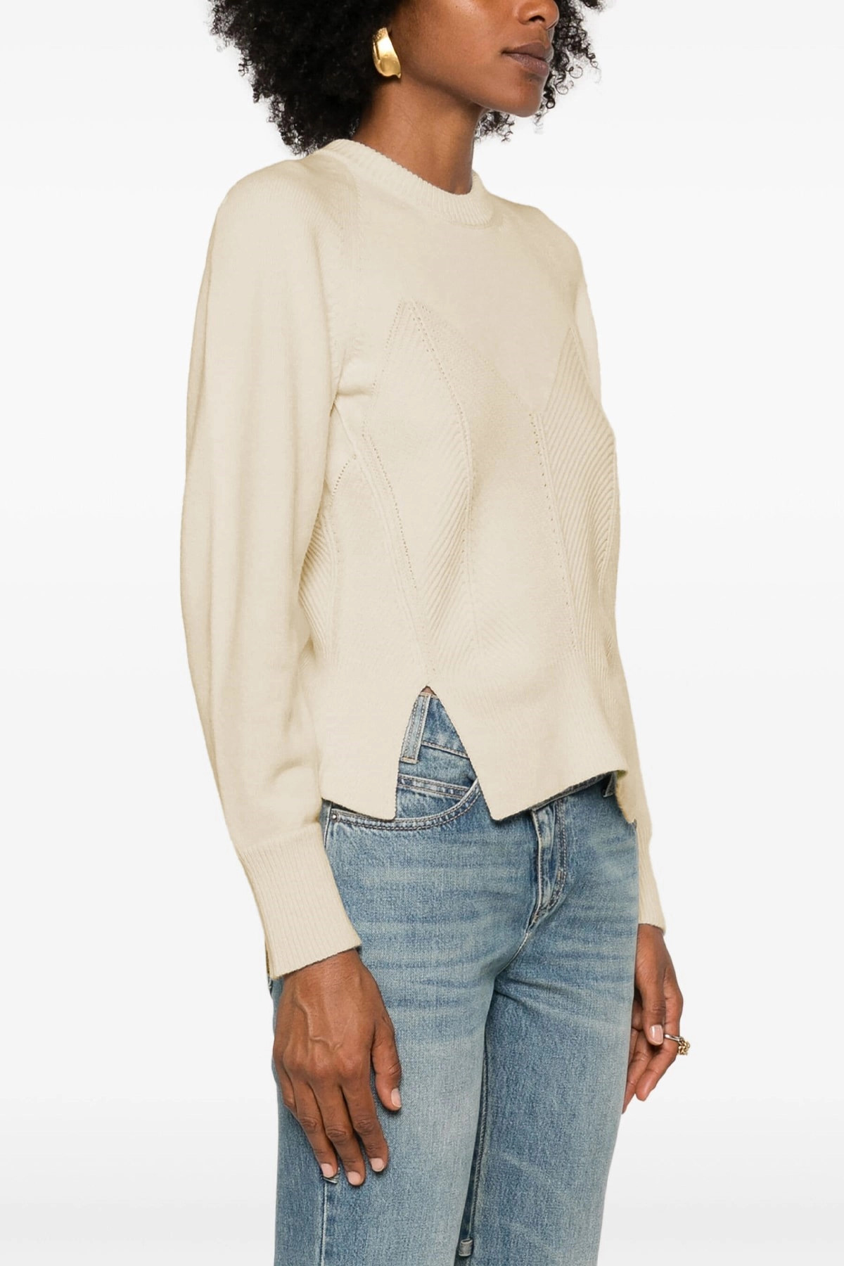 'Chevron Corset' sweater - 2