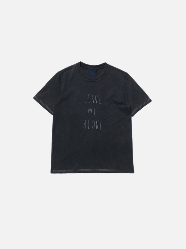 Joni Leave Me Alone Tee Faded Black - 1