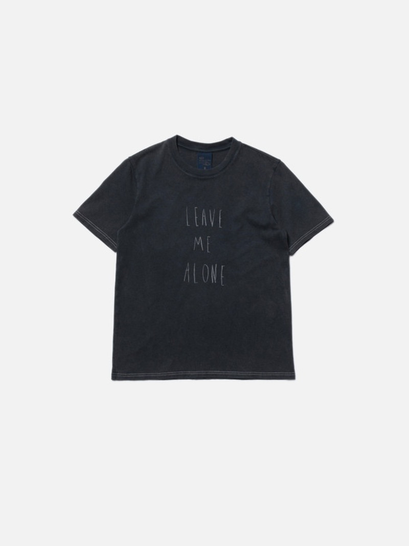 Joni Leave Me Alone Tee Faded Black 1