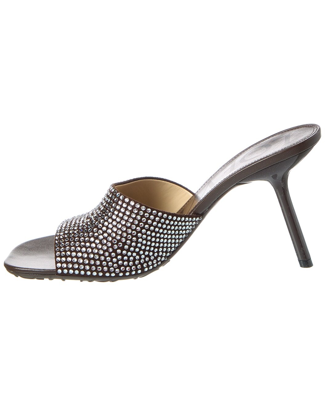 Loewe Petal Strassed Leather Mule - 2