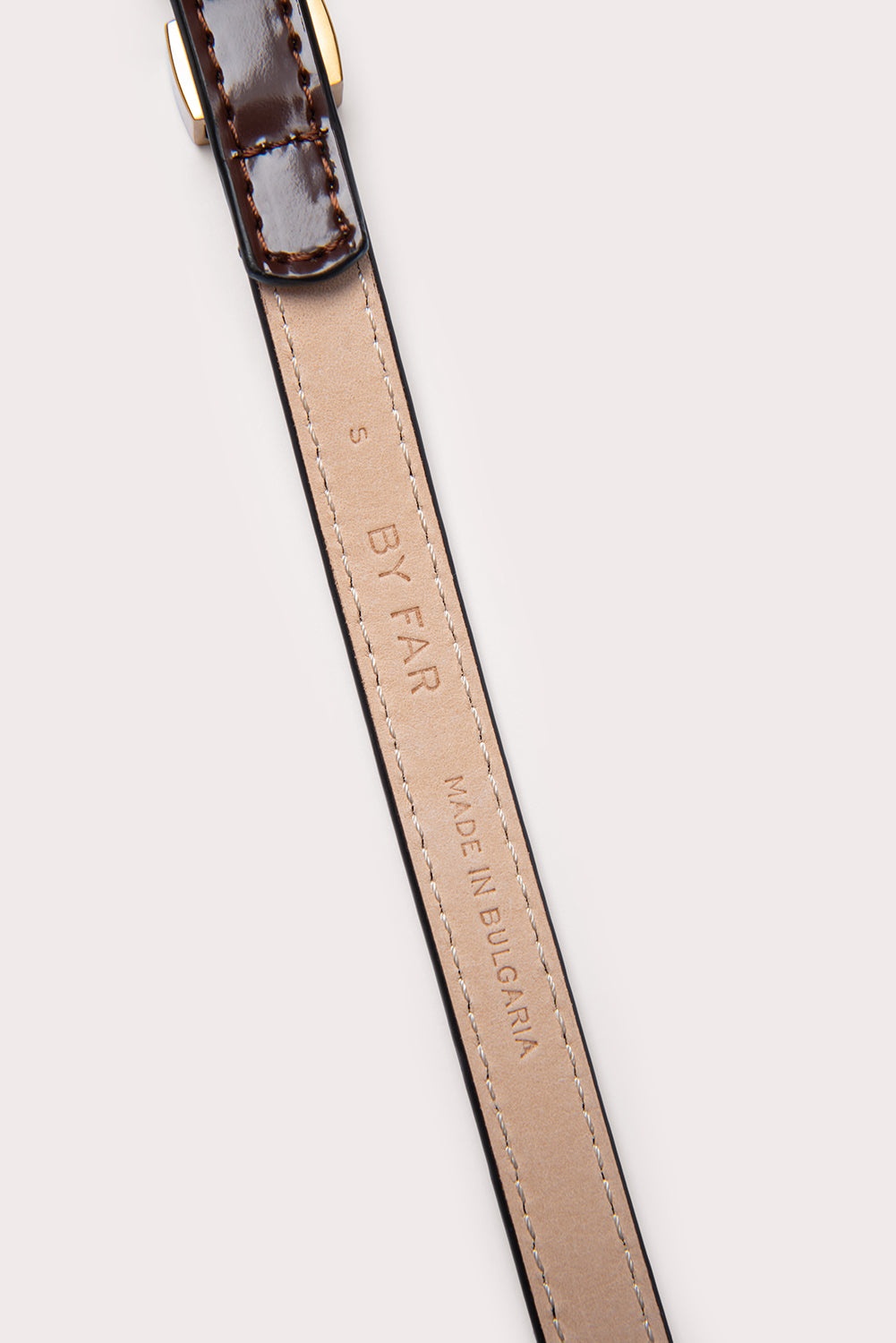 Vic Brown Semi Patent Leather - 4