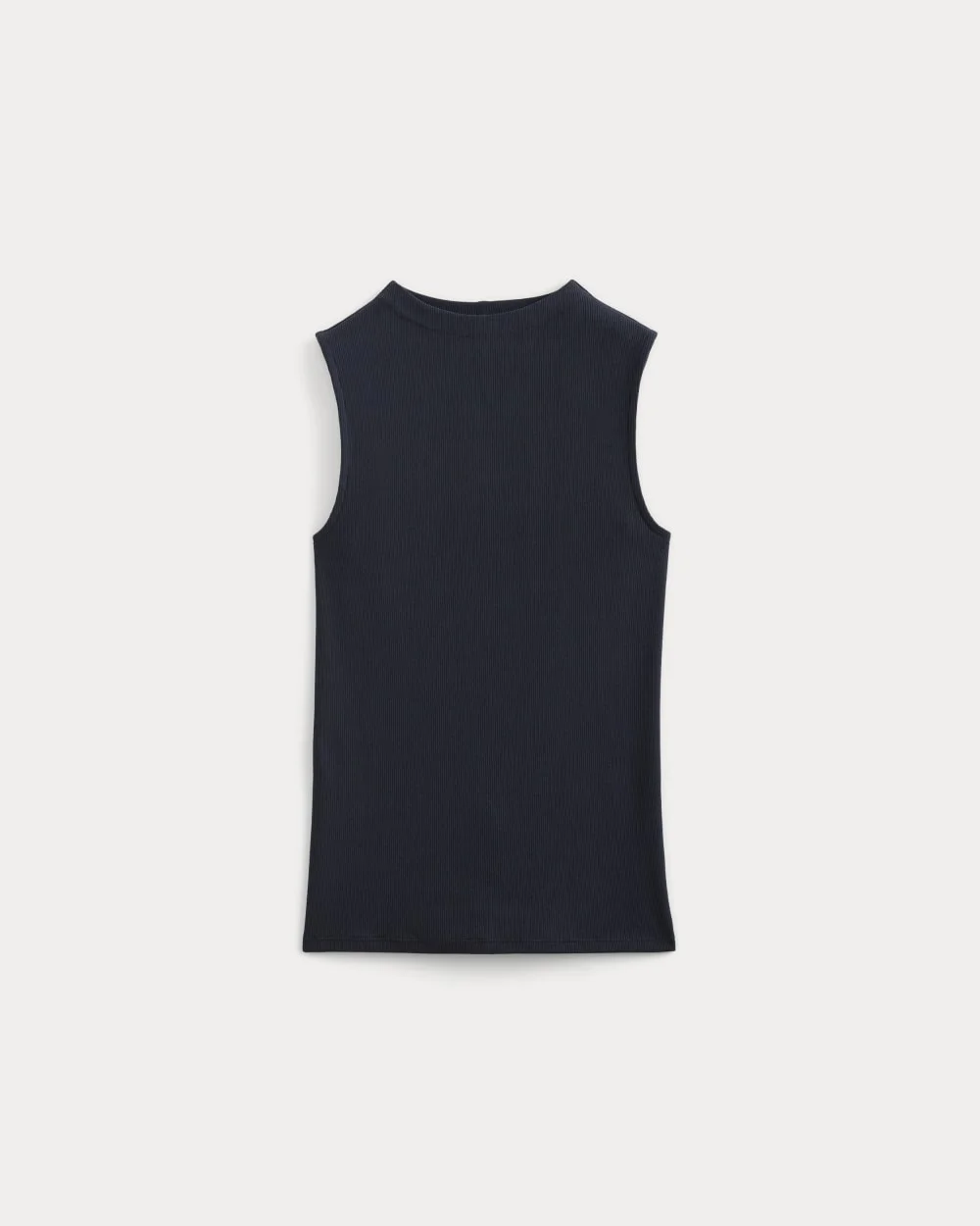 THE LUXE RIB FUNNEL-NECK TANK - 1