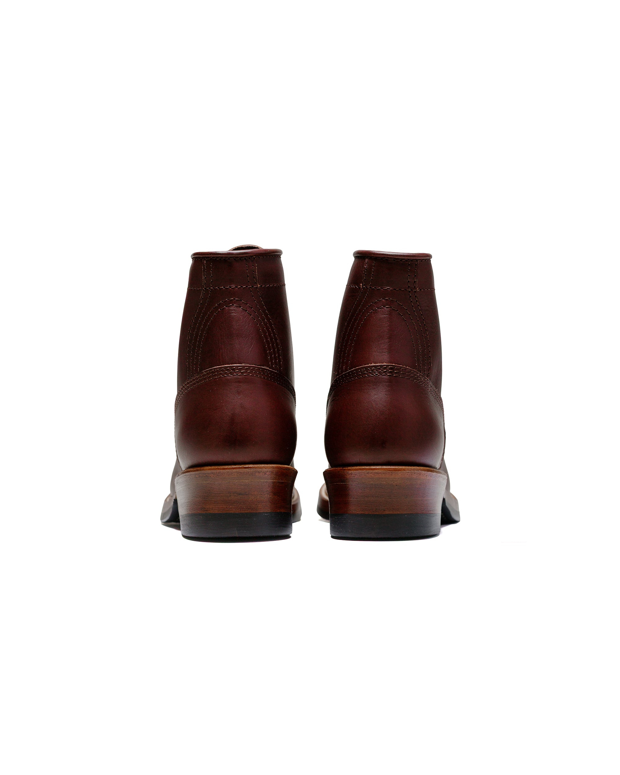 Steel Gang SW Boots Badalassi Carlo Vegetable Tanned Leather Tobacco - 4